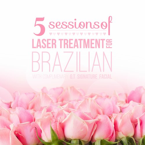 Five Sessions of Brazilian Laser Treatment - Georgetown Rejuvenation