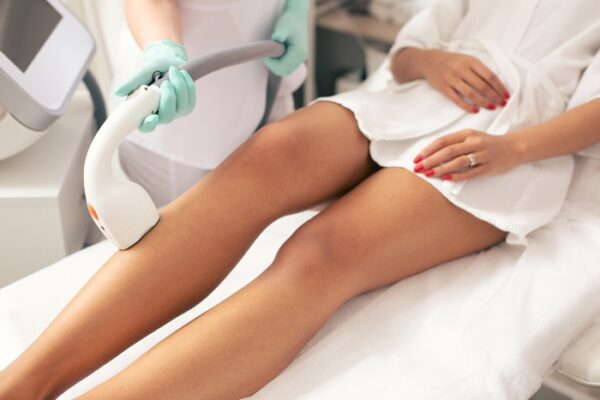 Laser Hair Removal session